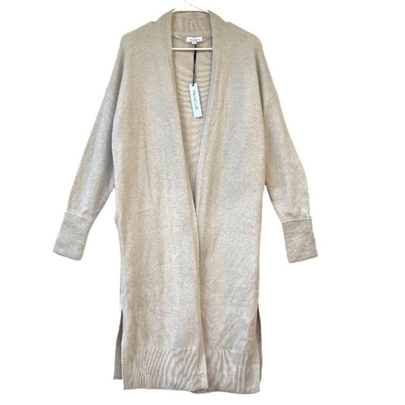 Prologue Womens Cardigan Duster Sweater S Cream New - Picture 9 of 9